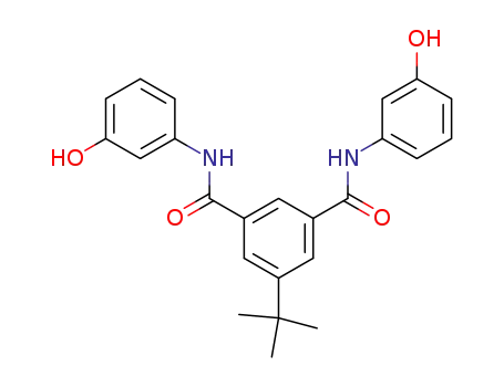 5-tert-butyl-N,N'-bis(3-hydroxyphenyl)-1,3-benzenediamide
