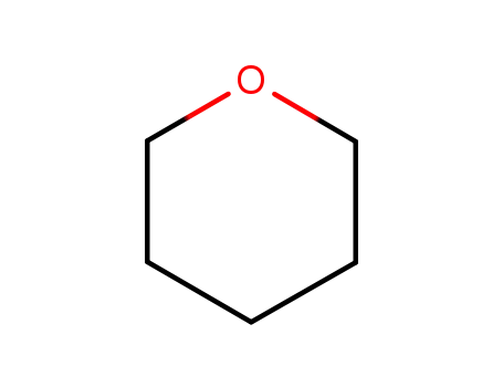 Molecular Structure of 142-68-7 (Tetrahydropyran)