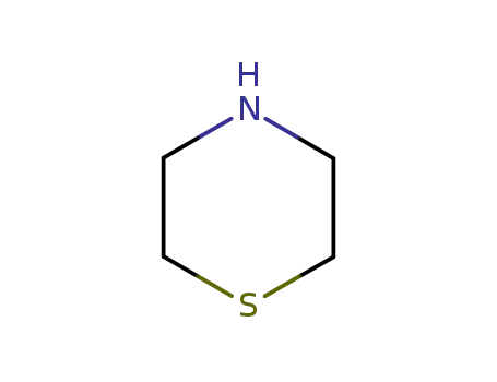 Molecular Structure of 123-90-0 (Thiomorpholine)