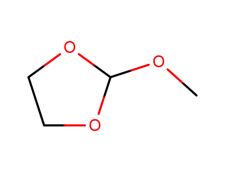 Molecular Structure of 19693-75-5 (2-METHOXY-1,3-DIOXOLANE)