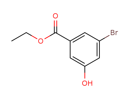 Benzoic acid, 3-bromo-5-hydroxy-, ethyl ester