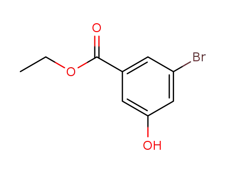 Benzoic acid, 3-bromo-5-hydroxy-, ethyl ester