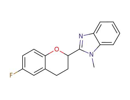 2-(6-fluoro-3,4-dihydro-2H-chroman-2-yl)-1-methyl-1H-benzimidazole