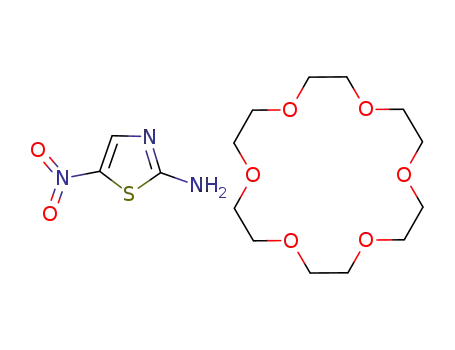 1,4,7,10,13,16-Hexaoxa-cyclooctadecane; compound with 5-nitro-thiazol-2-ylamine
