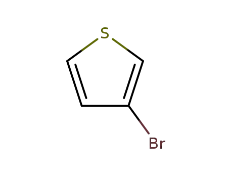 Molecular Structure of 872-31-1 (3-Bromothiophene)