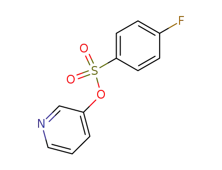 pyridin-3-yl 4-fluorobenzenesulfonate