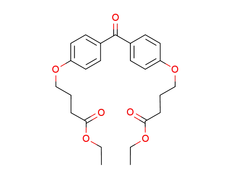 4-{4-[4-(3-ethoxycarbonyl-propoxy)-benzoyl]-phenoxy}-butyric acid ethyl ester