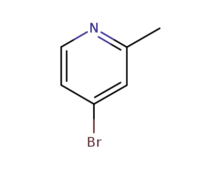 Molecular Structure of 22282-99-1 (4-Bromo-2-methylpyridine)