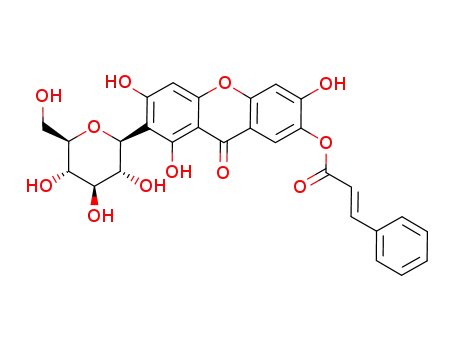 2-β-D-glucopyranosyl-1,3,6,7-tetrahydroxy-9H-xanthen-9-one
