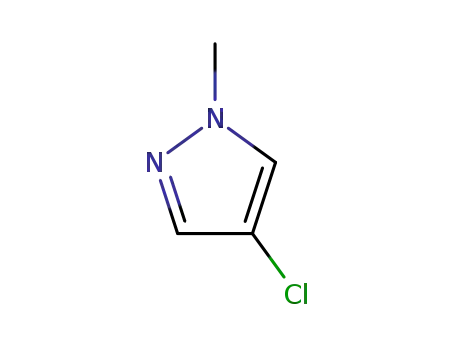 Molecular Structure of 35852-81-4 (4-Chloro-1-methylpyrazole)