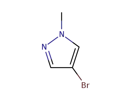 Molecular Structure of 15803-02-8 (4-Bromo-1-methylpyrazole)