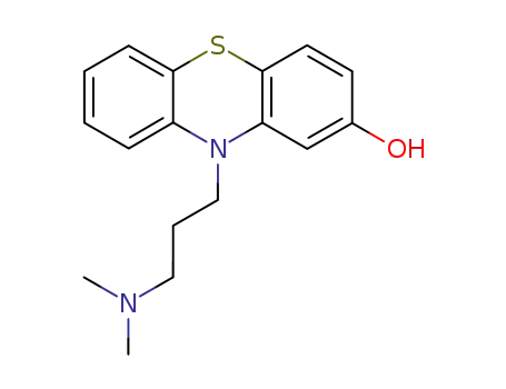 Molecular Structure of 3926-64-5 (2-hydroxypromazine)