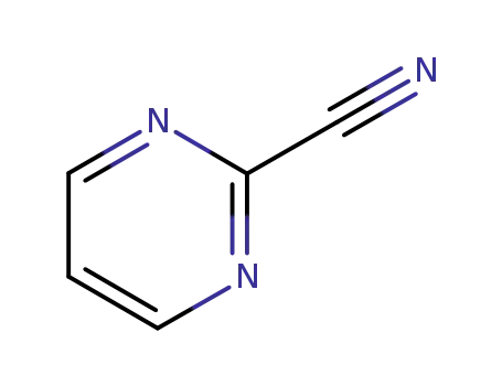 Molecular Structure of 14080-23-0 (2-Cyanopyrimidine)