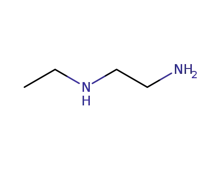 Molecular Structure of 110-72-5 (2-Aminoethyl(ethyl)amine)