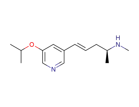 (2S,4E)-N-methyl-5-(5-isopropoxy-3-pyridyl)-4-penten-2-amine