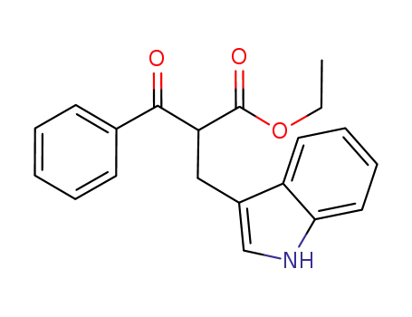 ethyl 2-((1H-indol-3-yl)methyl)-3-oxo-3-phenylpropanoate