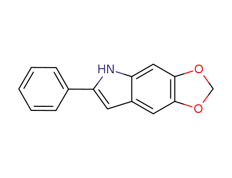 5,6-메틸렌디옥시-2-페닐린돌