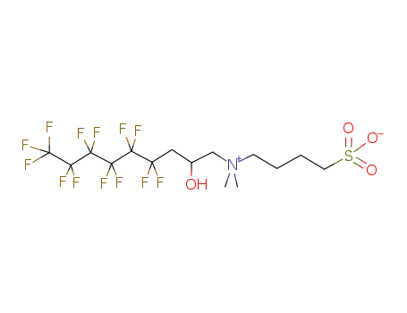 4-[dimethyl(2-hydroxy-4,4,5,5,6,6,7,7,8,8,9,9,9-tridecafluorononyl)ammonium]butanesulfonate
