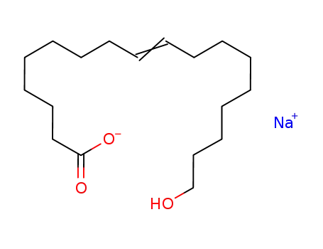 18-hydroxyoctadec-9-enoic acid, sodium salt