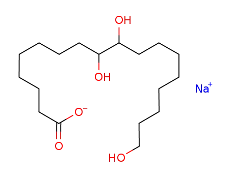 threo-9,10,18-trihydroxyoctadecanoic acid, sodium salt