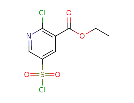 ethyl 2-chloro-5-(chlorosulfonyl)nicotinate