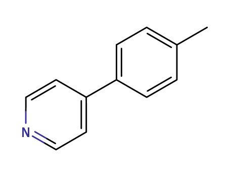Molecular Structure of 4423-10-3 (4-(4-METHYLPHENYL)PYRIDINE)