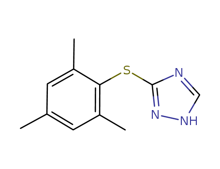 3-(2,4,6-trimethylphenyl)thio-1H-1,2,4-triazole