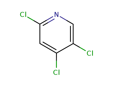 Molecular Structure of 55934-01-5 (2,4,5-Trichloropyridine)