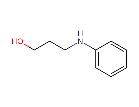 Molecular Structure of 31121-11-6 (N-(3-Hydroxypropyl)aniline)