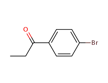 Molecular Structure of 10342-83-3 (4'-Bromopropiophenone)