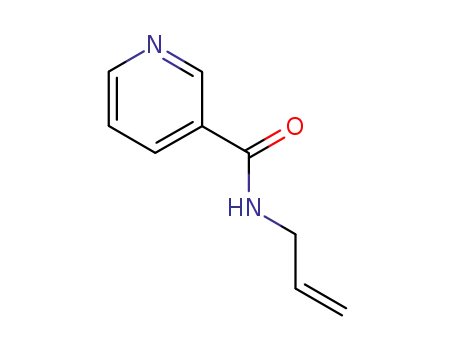 Molecular Structure of 98952-82-0 (3-Pyridinecarboxamide,N-2-propenyl-(9CI))