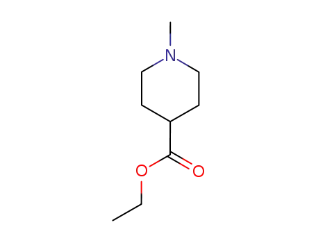 Molecular Structure of 24252-37-7 (Ethyl 1-methyl-4-piperidinecarboxylate)