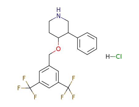 cis-4-[[3,5-bis(trifluoromethyl)benzyl]oxy]-3-phenylpiperidine hydrochloride