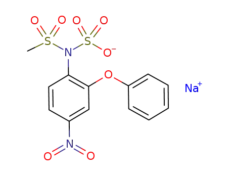 sodium N-(methylsulfonyl)-N-(4-nitro-2-phenoxyphenyl)sulfamate