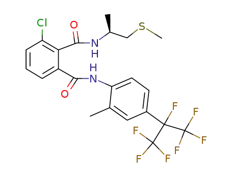 3-chloro-N2-[(1S)-1-methyl-2-(methylthio)ethyl]-N1-{2-methyl-4-[1,2,2,2-tetrafluoro-1-(trifluoromethyl)ethyl]phenyl}phthalamide