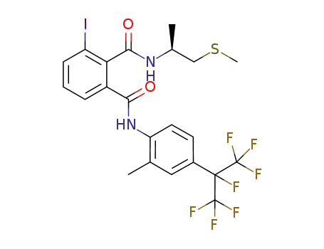 3-iodo-N2-[(1S)-1-methyl-2-(methylthio)ethyl]-N1-{2-methyl-4-[1,2,2,2-tetrafluoro-1-(trifluoromethyl)ethyl]phenyl}phthalamide