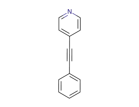 Molecular Structure of 13295-94-8 (4-(phenylethynyl)pyridine)