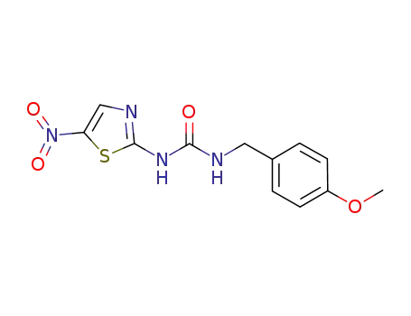N-(4-methoxybenzyl)-N'-(5-nitro-1,3-thiazol-2-yl)urea