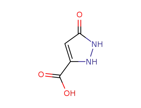 Molecular Structure of 37832-55-6 (2,5-dihydro-5-oxo-1H-pyrazole-3-carboxylic acid)