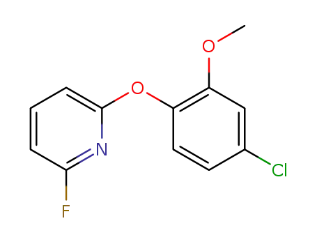 2-(4-chloro-2-methoxyphenoxy)-6-fluoropyridine
