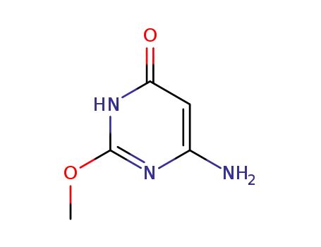 Molecular Structure of 52386-29-5 (6-AMINO-2-METHOXY-4(1H)-PYRIMIDINONE)