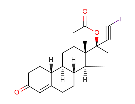 17β-acetoxy-17α-iodoethynyl-4-estren-3-one