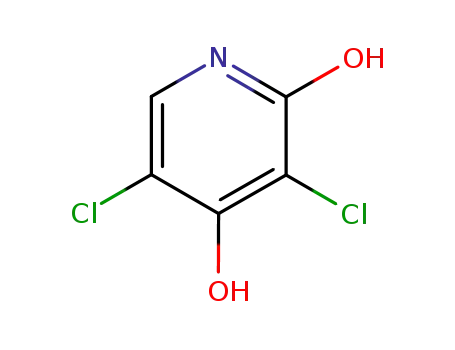Molecular Structure of 103792-80-9 (3,5-Dichloropyridine-2,4-diol)
