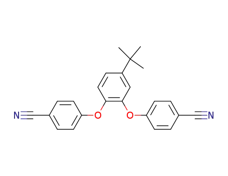 1,2-bis-(4-cyanophenoxy)-4-tert-butylbenzene