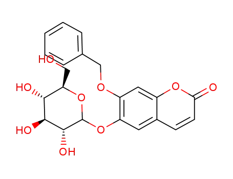 7-benzyloxy-6-D-glucopyranosyloxycoumarin