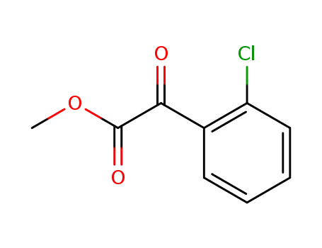 Molecular Structure of 34966-49-9 (Methyl 2-(2-chlorophenyl)-2-oxoacetate)