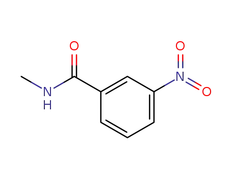 Molecular Structure of 3400-26-8 (N-methyl-3-nitrobenzamide)