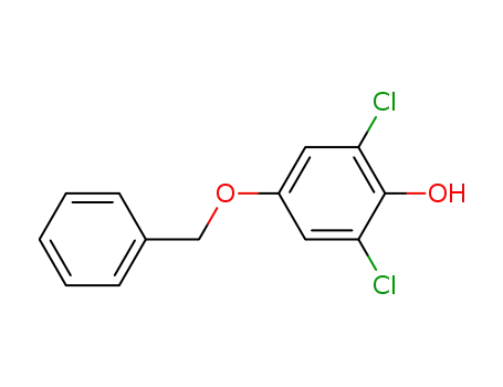 Phenol, 2,6-dichloro-4-(phenylmethoxy)- CAS No  155916-12-4