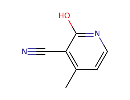 Molecular Structure of 93271-59-1 (2-Hydroxy-4-methylpyridine-3-carbonitrile)