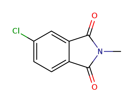 Molecular Structure of 63197-17-1 (5-chloro-2-methyl-1H-isoindole-1,3(2H)-dione)